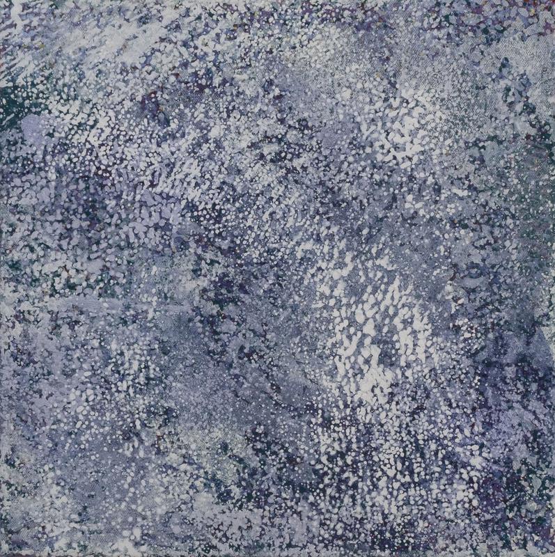 Mezzo forte IV,acrylique sur toile, 40X 40 cm,  2022